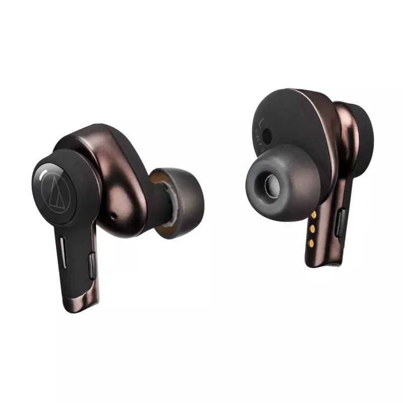 Kõrvaklapid Audio-Technica ATH-TWX9 — tõelised juhtmevabad kõrvasisesed TWS, 10–40000 Hz, Bluetooth, pruun