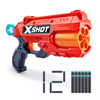 Mängupüss ZURU XSHOT Excel Reflex 6 Blaster 12 noolt mitmevärviline