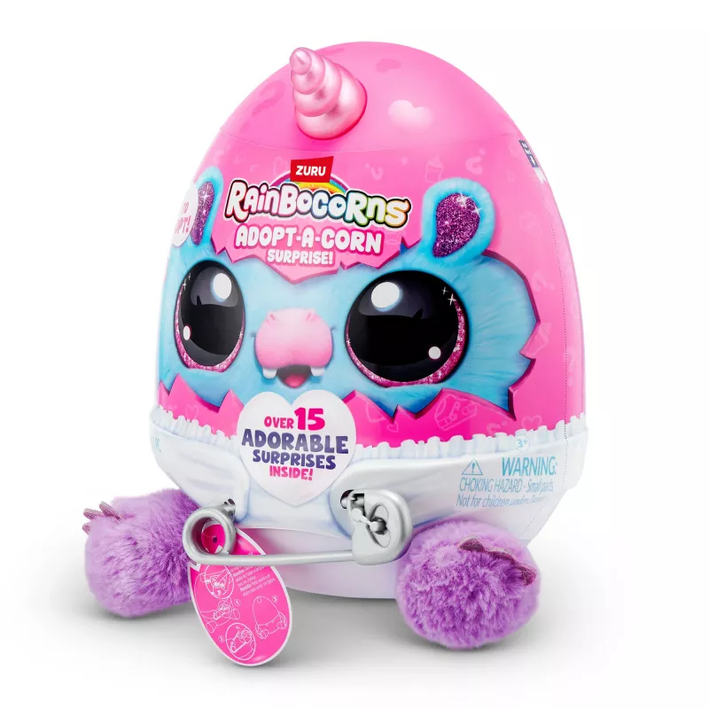 Mängukujuke Zuru Rainbowcorns Adopt-A-Corn Surprise — sortimendis kogutav minikujuke (sortimendikaup)