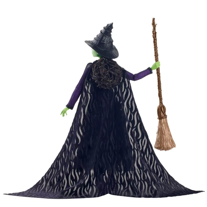 Kollektorinukk MATTEL Wicked Deluxe Elphaba HXY38 – tegelaskuju, poseeritav, detailne kostüüm