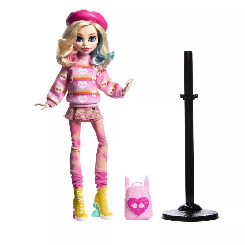 Moe-nukk Mattel Monster High Wednesday Enid Sinclair Mitmevärviline
