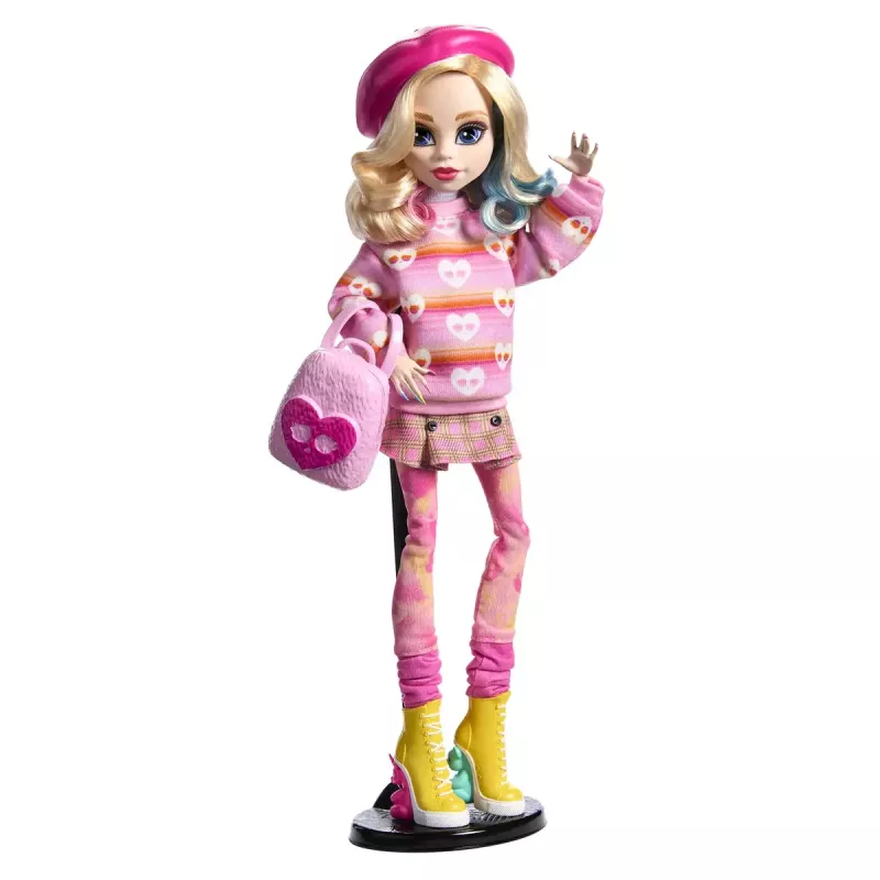 Moe-nukk Mattel Monster High Wednesday Enid Sinclair Mitmevärviline