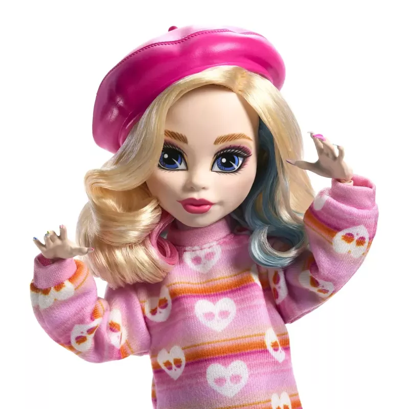 Moe-nukk Mattel Monster High Wednesday Enid Sinclair Mitmevärviline