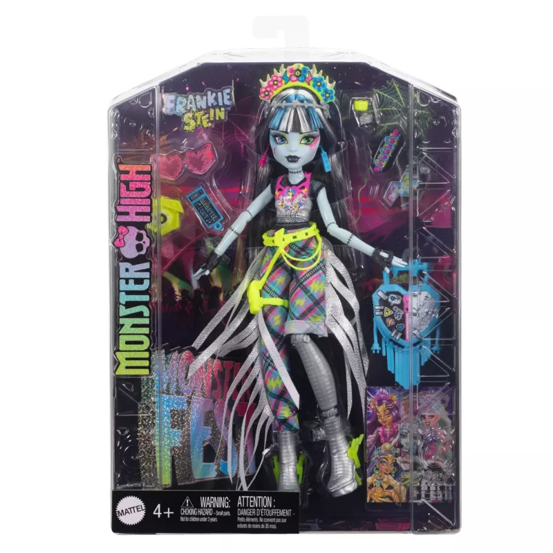 Nukk MATTEL Frankie Stein Monsterfest HXH79 — Monster High kogumisobjektist moenukk