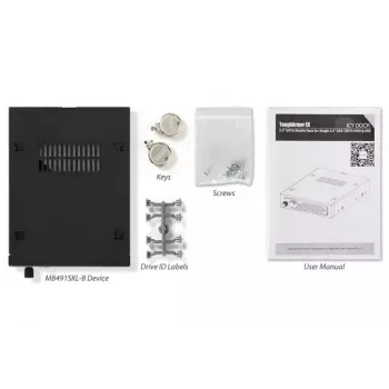 Kandur paneel Icy Dock MB491SKL-B