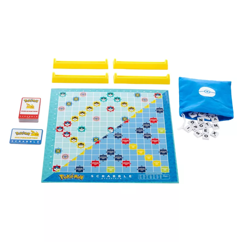 Games Scrabble Pokémon Lauamäng, Klassikaline Sõnamäng Kahe Mänguviisiga 2–4 Mängijale, Saksakeelne Väljaanne