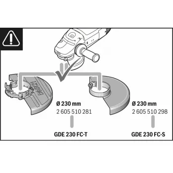 Tolmuärastussüsteem Bosch GDE 230 FC-S Professional