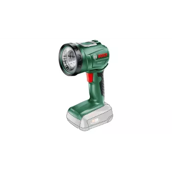 Bosch UniversalLamp 18 Must, Roheline LED