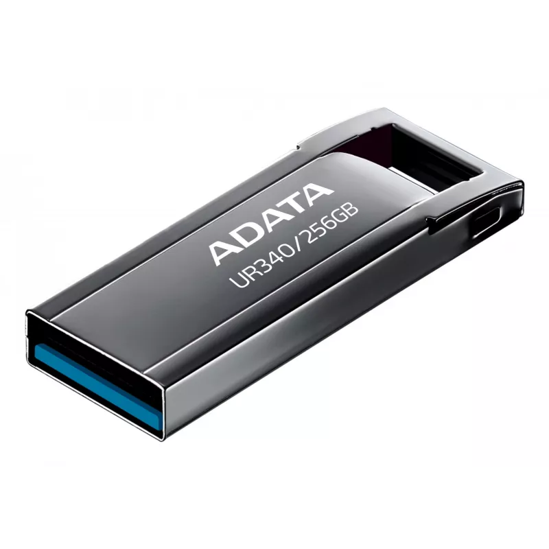 ADATA UR340 USB-mälupulk 256 GB USB Type-A 3.2 Gen 1 (3.1 Gen 1) Must