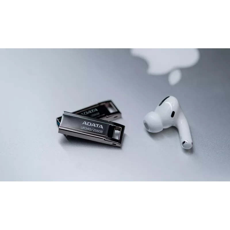 ADATA UR340 USB-mälupulk 256 GB USB Type-A 3.2 Gen 1 (3.1 Gen 1) Must