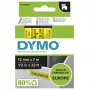 DYMO autentsed D1 sildid | Must trükk kollasel lindil | 12 mm x 7 m | Isekleepuvad sildid LabelManageri sildivalmistajatele | Valmistatud Euroopas
