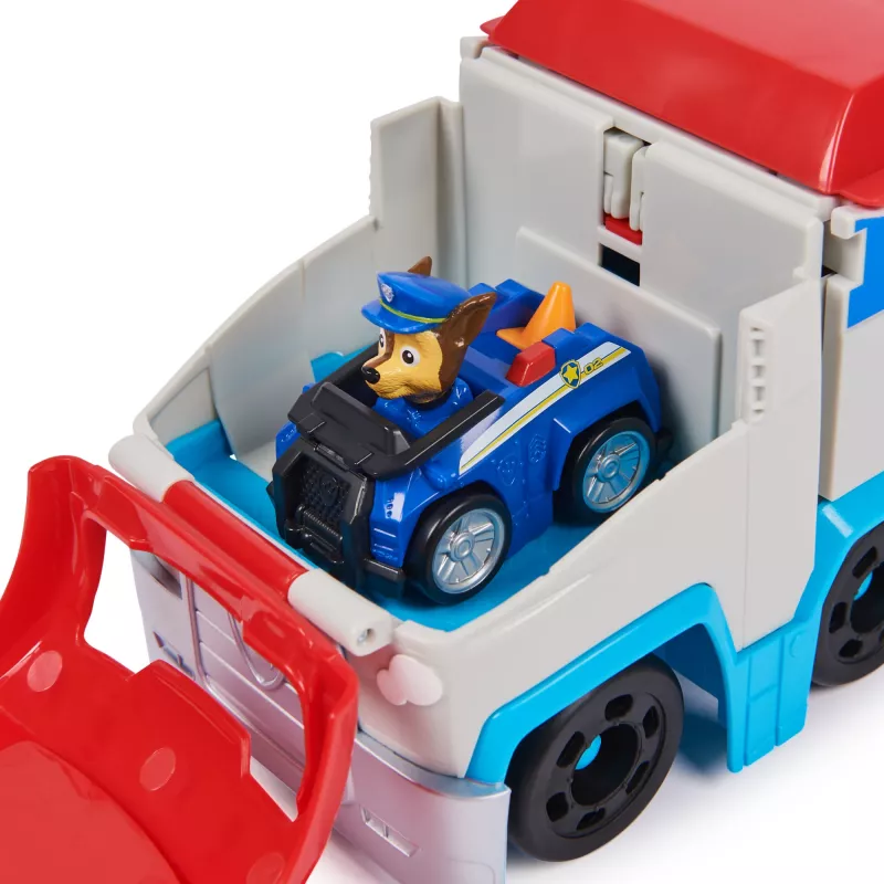 Mängusõidukite komplekt Spin Master PAW Patrol Pup Squad Patroller Team Vehicle koos kogumisväärse Chase autoga, vanus 3+, plastik, mitmevärviline