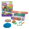 Kinetic Sand , Project Planet Turtle Beach 14oz mänguliivaga, tööriistad ja vormid, keskkonnasäästlikud materjalid, sensoorsed mänguasjad lastele