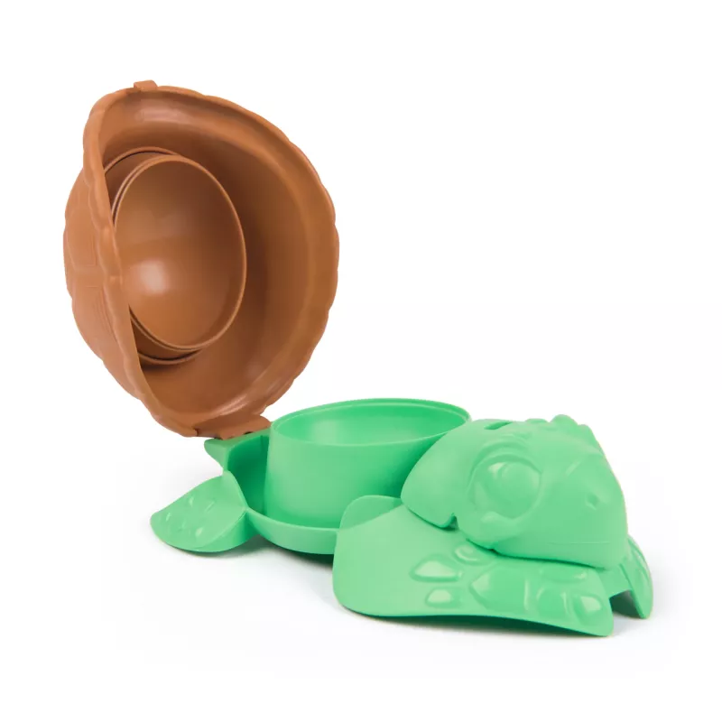 Kinetic Sand , Project Planet Turtle Beach 14oz mänguliivaga, tööriistad ja vormid, keskkonnasäästlikud materjalid, sensoorsed mänguasjad lastele
