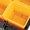 Tööriistakast DeWALT ToughSystem 2.0 Must Läbipaistev Kollane 6 taskuga