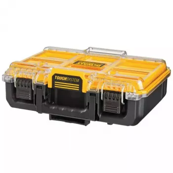 Tööriistakast DeWALT ToughSystem 2.0 Must Läbipaistev Kollane 6 taskuga