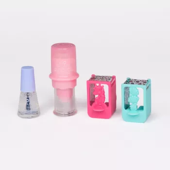 Cool Maker, GO GLAM Nail Kit Refill, Unicorn & Mermaid Designs, Style 80 Nails (Packaging May Vary), Arts and Crafts Kids Toys for Ages 7 and up