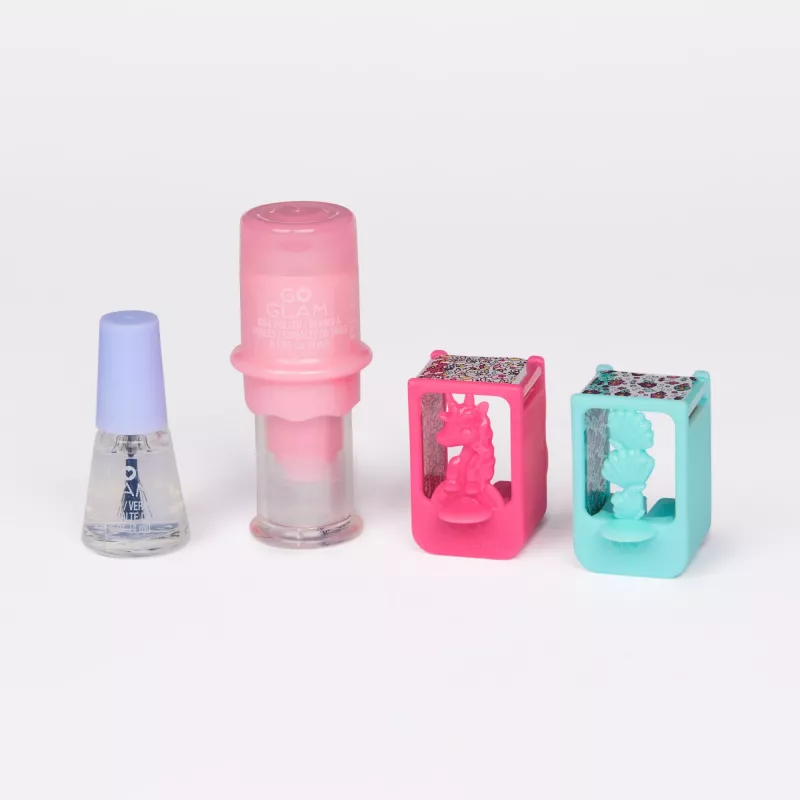 Cool Maker, GO GLAM Nail Kit Refill, Unicorn & Mermaid Designs, Style 80 Nails (Packaging May Vary), Arts and Crafts Kids Toys for Ages 7 and up