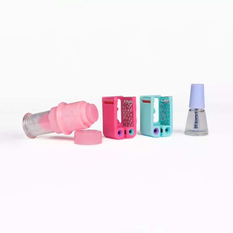 Cool Maker, GO GLAM Nail Kit Refill, Unicorn & Mermaid Designs, Style 80 Nails (Packaging May Vary), Arts and Crafts Kids Toys for Ages 7 and up