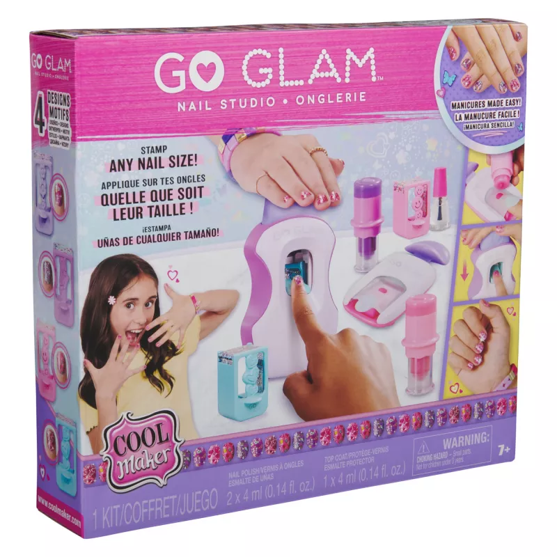 Küünesalong Spinmaster Cool Maker Go Glam 6070509 DIY küünekunstikomplekt lastele
