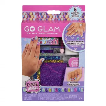 Cool Maker, Mix & Mani foolküünte komplekt 6 fooliumlehe ja kleebisega 5 isetegemismaniküüriks (pakend võib erineda), kunsti- ja meisterdamismänguasjad lastele alates 7. eluaastast