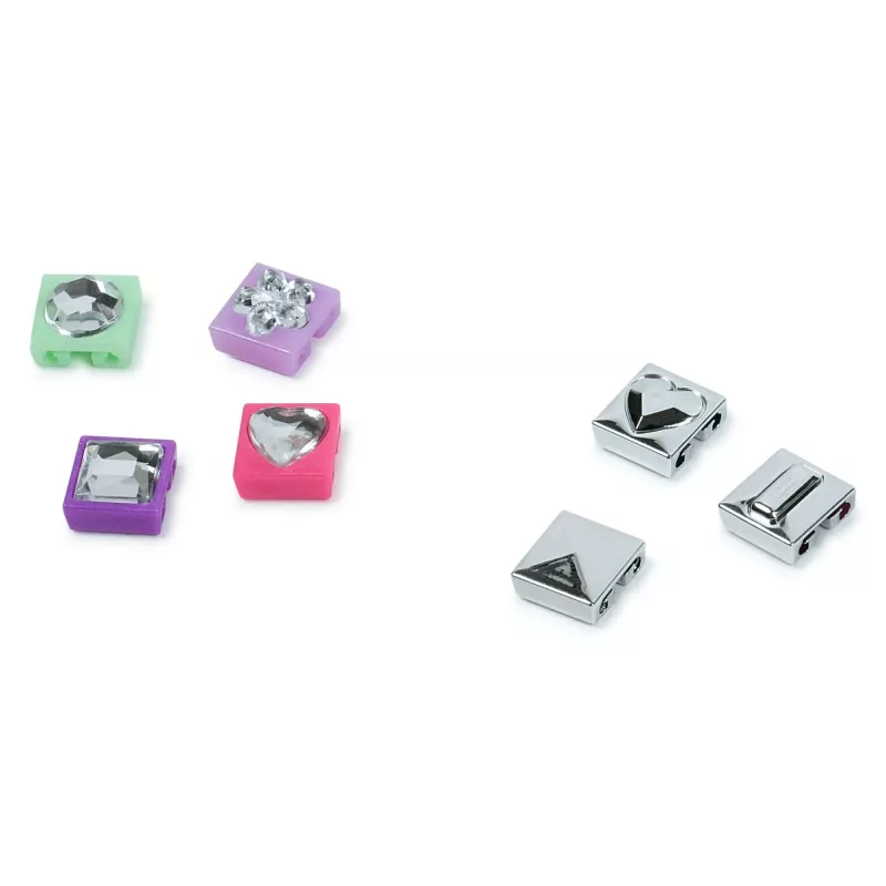 Cool Maker, PopStyle laienduspakett, käevõrude valmistamise komplekt, üle 50 vääriskivi helme, valmistab 3 (pakend võib erineda), kunsti- ja käsitöö ehtekomplekt, laste mänguasjad alates 7. eluaastast