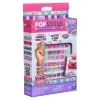Cool Maker, PopStyle laienduspakett, käevõrude valmistamise komplekt, üle 50 vääriskivi helme, valmistab 3 (pakend võib erineda), kunsti- ja käsitöö ehtekomplekt, laste mänguasjad alates 7. eluaastast