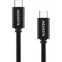 USB-C–USB-C kaabel ADATA CACC-100PN-BK, USB 2.0, 1 m, must