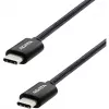 USB-C–USB-C kaabel ADATA CACC-100PN-BK, USB 2.0, 1 m, must