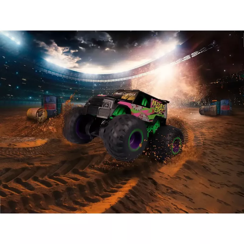 RC Monster Truck REVELL Razors Edge 1:10 mõõtkavaga maastikusõiduk (mudel 24681)