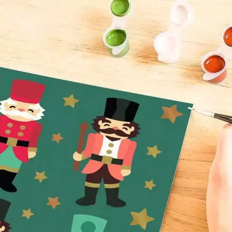Värvimiskomplekt Ravensburger CreArt Christmas Nutcracker Delight - mudel 23893