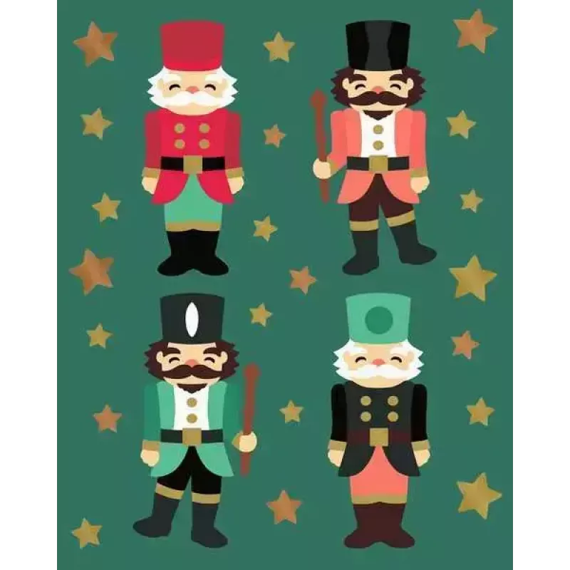 Värvimiskomplekt Ravensburger CreArt Christmas Nutcracker Delight - mudel 23893
