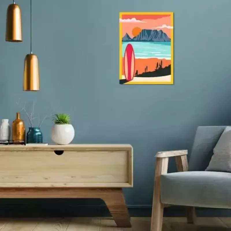 Ravensburger Painting CreArt 'Päikeseloojang rannal' mudel 23898 — värvimiskomplekt numbrite järgi täiskasvanutele ja noorukitele