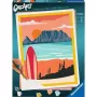 Ravensburger Painting CreArt 'Päikeseloojang rannal' mudel 23898 — värvimiskomplekt numbrite järgi täiskasvanutele ja noorukitele