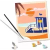 Maalimiskomplekt Ravensburger CreArt Beach - Cottage, mudel 23896, sisaldab lõuendit ja värve