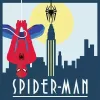 Värvimise numbrite järgi komplekt Ravensburger CreArt Spider-Man (mudel 23891) — lõuendimaali komplekt