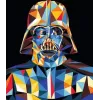 Meisterdamiskomplekt Ravensburger CreArt Star Wars – Darth Vader, mudel 23731, värvimine numbrite järgi