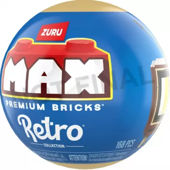 MAX Premium retro ehitusklotside kollektsioon ZURU