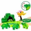 Raudteekomplekt Ravensburger Dinosaur Deluxe Set BRIO World 63610400 interaktiivsete funktsioonidega