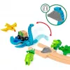 Raudteekomplekt Ravensburger Dinosaur Deluxe Set BRIO World 63610400 interaktiivsete funktsioonidega