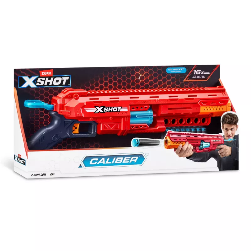 XSHOT Excel Caliber Blaster (16 noolemürsku) ZURU