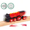 Ravensburger BRIO World punane Lola talu rongikomplekt – puidust mängurong