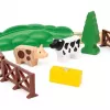 Ravensburger BRIO World punane Lola talu rongikomplekt – puidust mängurong