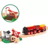 Ravensburger BRIO World punane Lola talu rongikomplekt – puidust mängurong