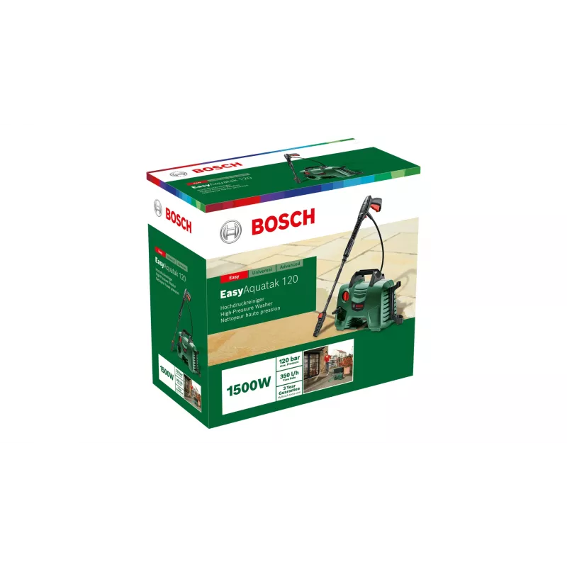 Bosch EasyAquatak 120 survepesur Kompaktne Elektriline 348 l/h 1500 W Must, Roheline