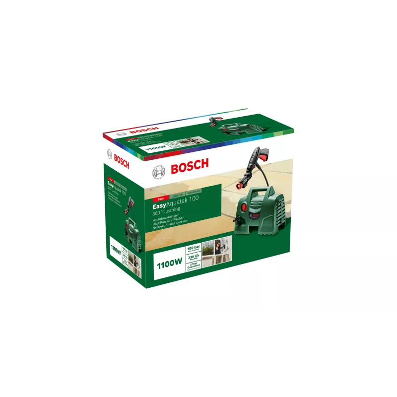 Bosch Easy Aquatak 100 survepesur Kompaktne Elektriline 270 l/h 1100 W Roheline