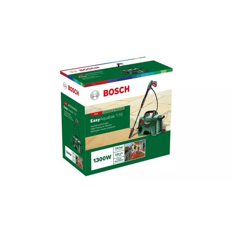Bosch EasyAquatak 110 survepesur, kompaktne, elektriline, roheline
