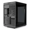 Arvuti korpus HYTE Y70 touch infinite Midi Tower Must