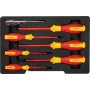 Kruvikeerajakomplekt Bosch 7-osaline VDE faasitestriga 1600A02NF8