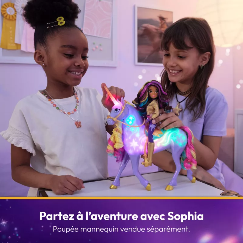 Spin Master Unicorn Academy - Licht-Magie Wildstar, mängufiguur